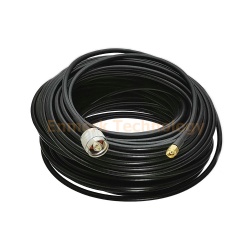 RF coaxial cable RG58 with SMA to N connector